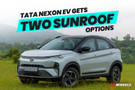 Tata Nexon EV Is The First Electric Car In India To Offer Two Sunroof Options