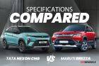 2024 Tata Nexon CNG vs Maruti Suzuki Brezza CNG: Which Subcompact CNG SUV Should You Pick?