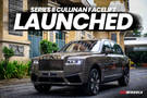 Facelifted Rolls-Royce Cullinan Series II Launched In India At Rs 10.5 Crore