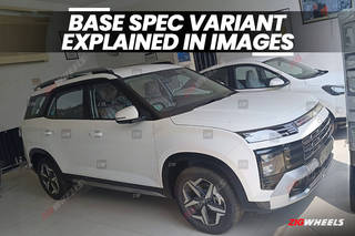 Check Out The Base Executive Variant Of The 2024 Hyundai Alcazar Facelift In 10 Real-world Images Check Out The Base Executive Variant Of The 2024 Hyundai Alcazar Facelift In 10 Real-world Images