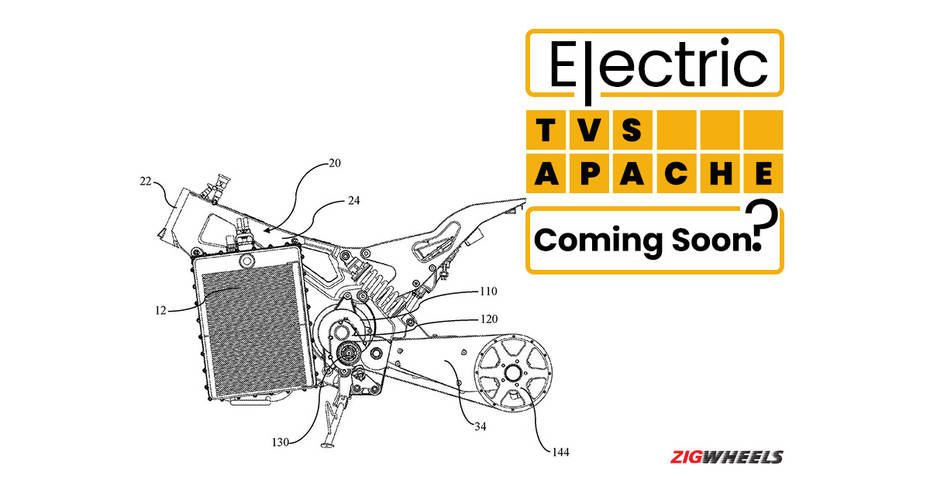 TVS' new electric motorcycle platform patented