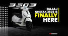 Bajaj Chetak 3503 Launched In India: Sometimes Less Is More