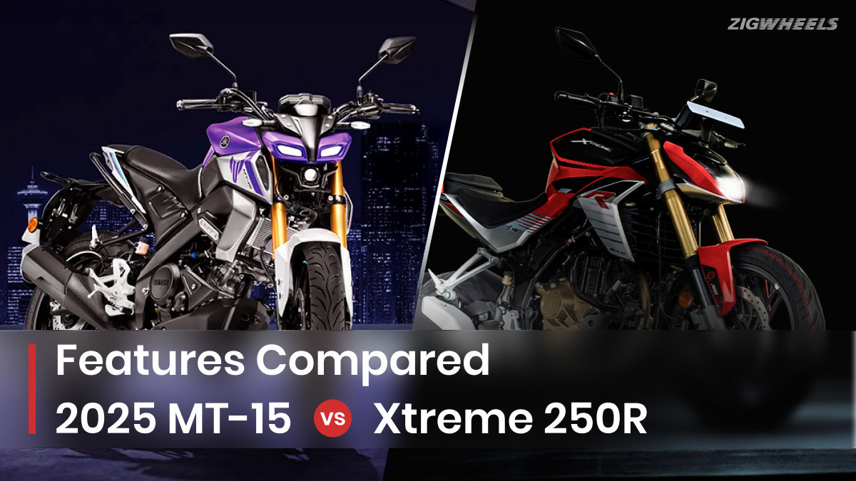 2025 Yamaha MT 15 Version 2.0 VS Hero Xtreme 250R: Features
