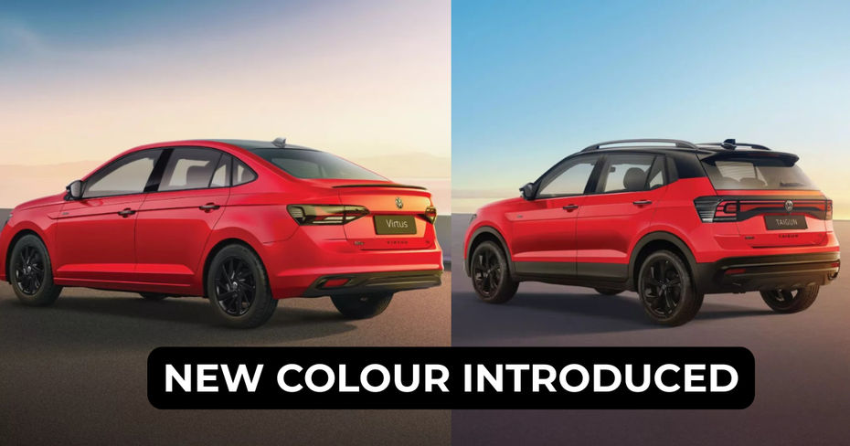 Volkswagen Taigun And Virtus Get A Sporty-looking Flash Red Hue, highlights