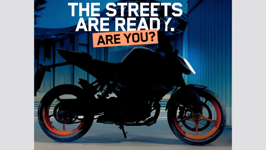 KTM 160 Duke Teaser