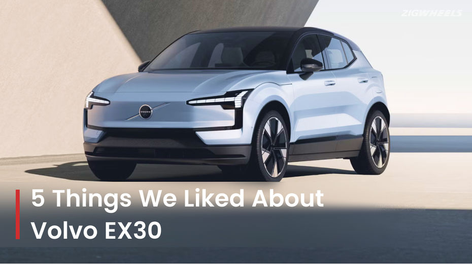 5 Things We Loved About The Volvo EX30 highlights