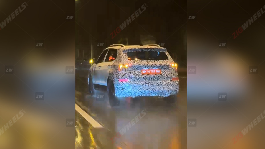 2026 Skoda Kushaq Spied testing