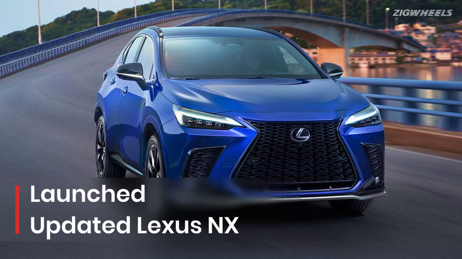 Lexus NX 350h Gets More Appealing With New Features And Exterior highlights