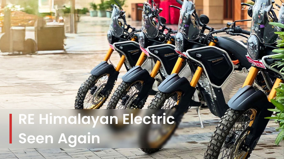 Royal Enfield Himalayan Electric Spotted Testing In Large Numbers ...