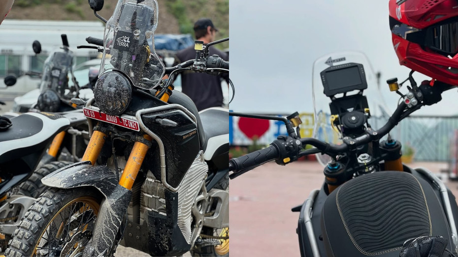 Royal Enfield Himalayan Electric Spotted Testing In Large Numbers