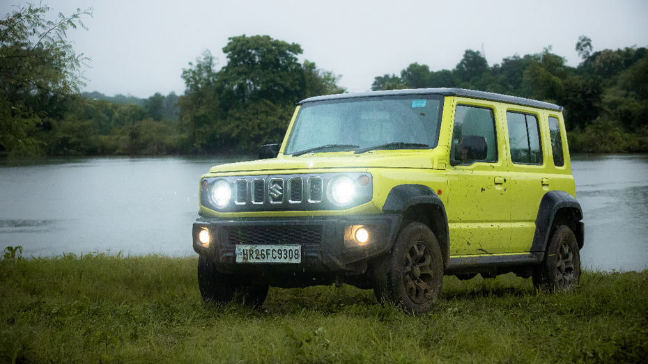 India-spec Maruti Jimny 5-door