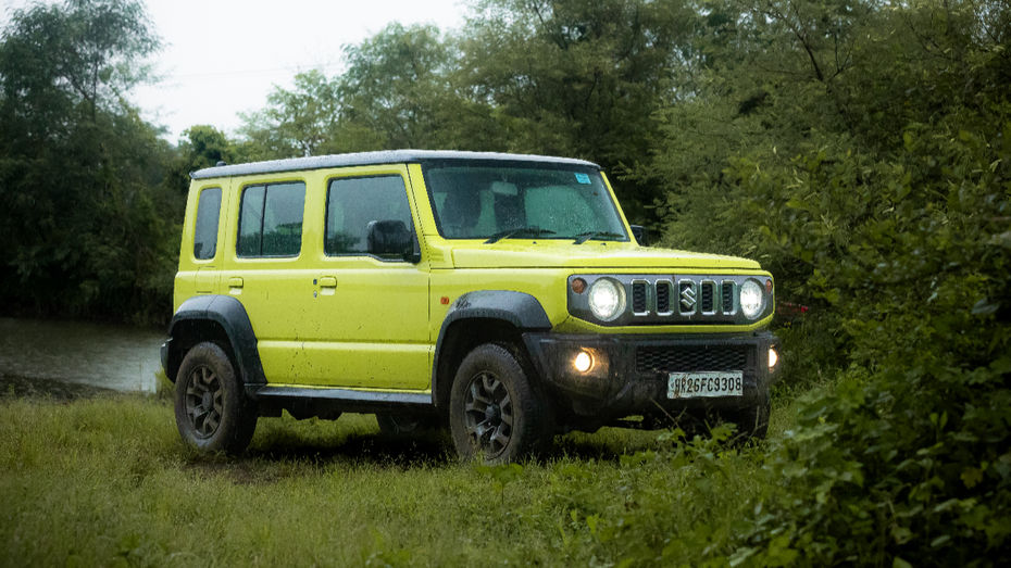 India-spec Maruti Jimny 5-door