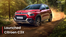 MY 2025 Citroen C3 Launched At Rs 5.25 Lakh – Brings A New Top End C3X Lineup With Needy Updates