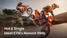 Move Over Ducati, The 2026 KTM 690 Singles Are Ready To Mingle