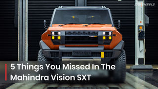 5 Things You Missed About The Mahindra Vision SXT Concept!