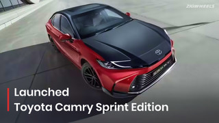 Toyota Camry Sprint Edition Finally Sees The Light Of The Day! Launched At Rs 48.50 Lakh