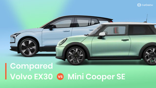 Volvo EX30 vs Mini Cooper SE: Premium Entry-level EVs Go Head-to-Head