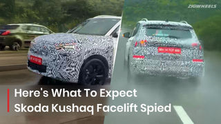 Skoda Kushaq Facelift Spied Testing, Here&rsquo;s What To Expect