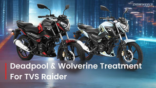 BREAKING: TVS Raider Goes In For The Kill With Deadpool & Wolverine-themed Colours