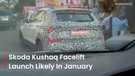 Skoda Kushaq Facelift Launch Confirmed For January 2026? Here&rsquo;s What You Can Expect