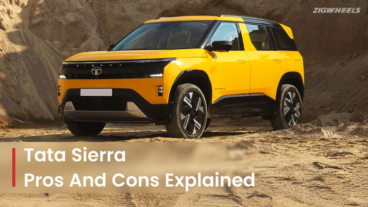 2025 Tata Sierra Driven: All Pros And Cons You Need To Know - ZigWheels