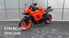 The Cat's Out Of The Bag: Behold The KTM RC 450 In All Its Glory