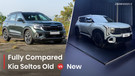 Kia Seltos 2026 Vs Old Kia Seltos: New Design, New Features, Same Badass DNA