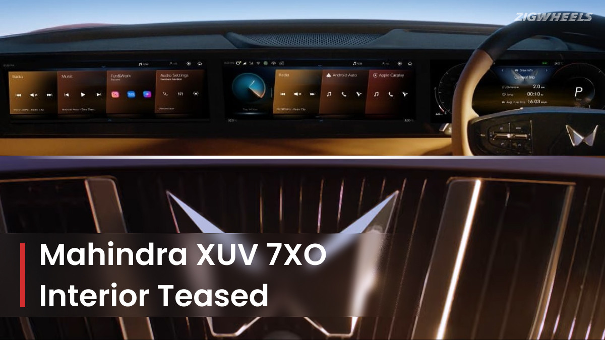 Mahindra XUV 7XO Interior Teased; These TWO Features CONFIRMED!