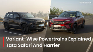 Tata Harrier And Safari Variant-wise Powertrain Options Explained! These Variants Get A Petrol Option Too&hellip;.