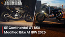 This Carbon Fibre-clad Modified Royal Enfield Continental GT650 Looks Ready To Race!