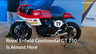 The Royal Enfield Continental GT 750 Is Finally Here&hellip;