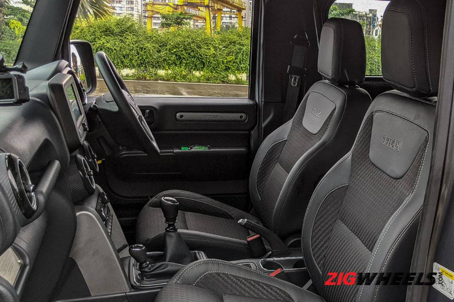 Mahindra Thar Interior