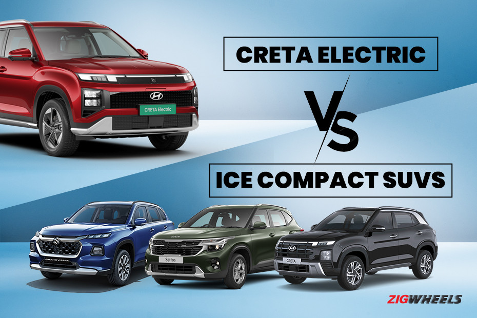 Hyundai Creta Electric: Same Price Other Options From ICE Compact SUV ...