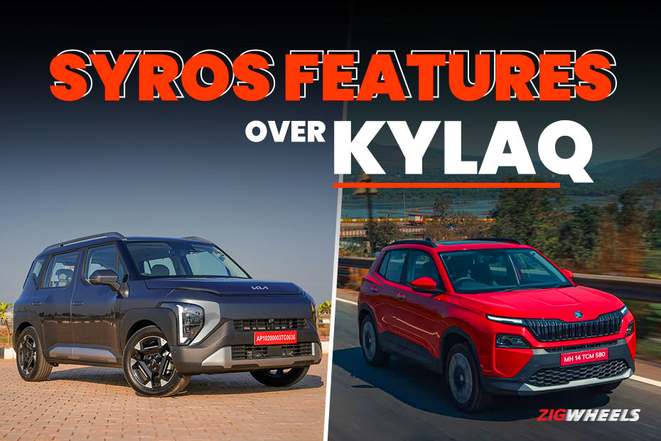 The Kia Syros Gets These 10 Features Over The Skoda Kylaq, But There highlights