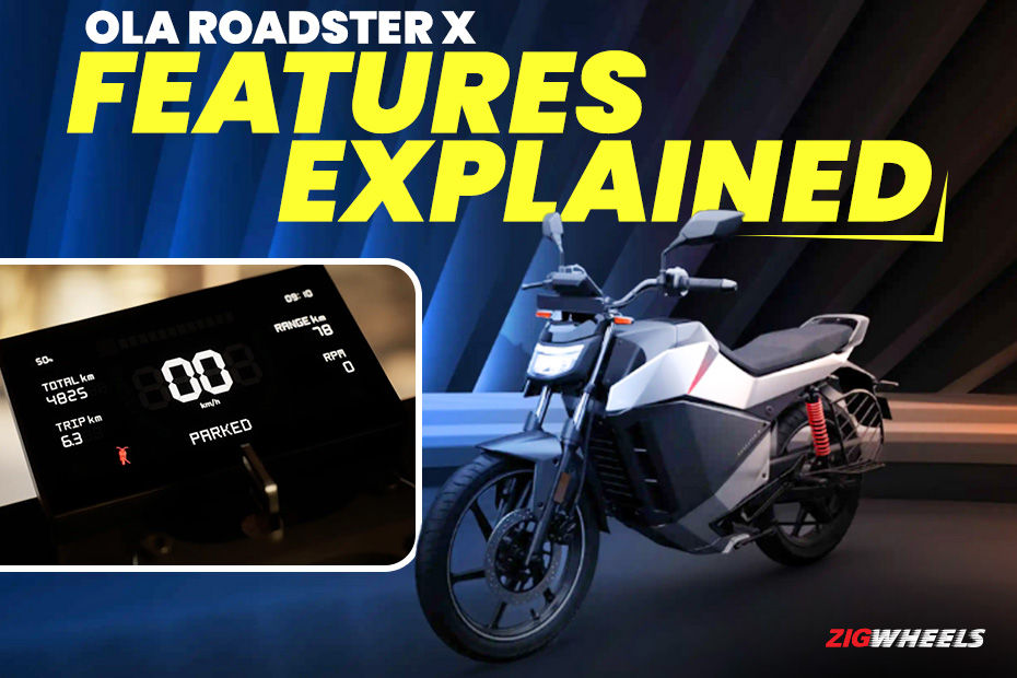 Ola Roadster X: Features Explained Ola Roadster X: Features Explained highlights