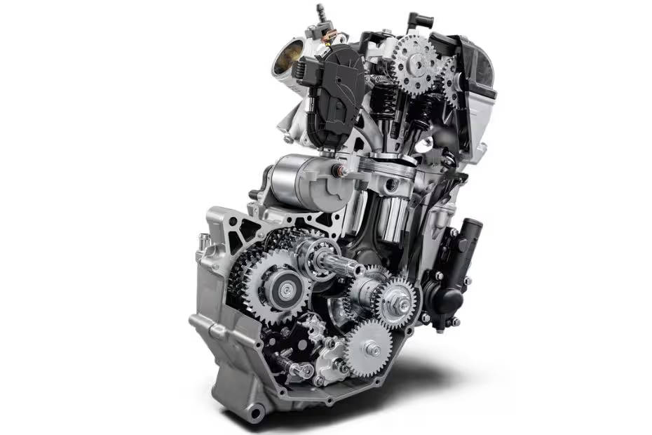 2025 KTM 390 Adventure X Engine