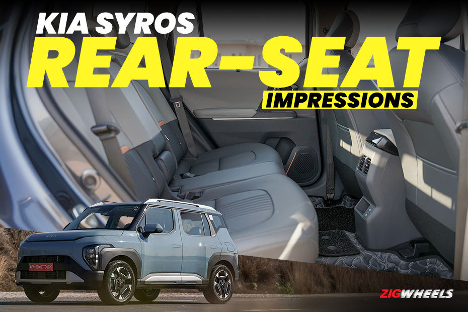 A Six-footer’s Rear-seat Experience Of New Kia Syros highlights
