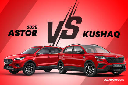 2025 MG Astor vs Skoda Kushaq