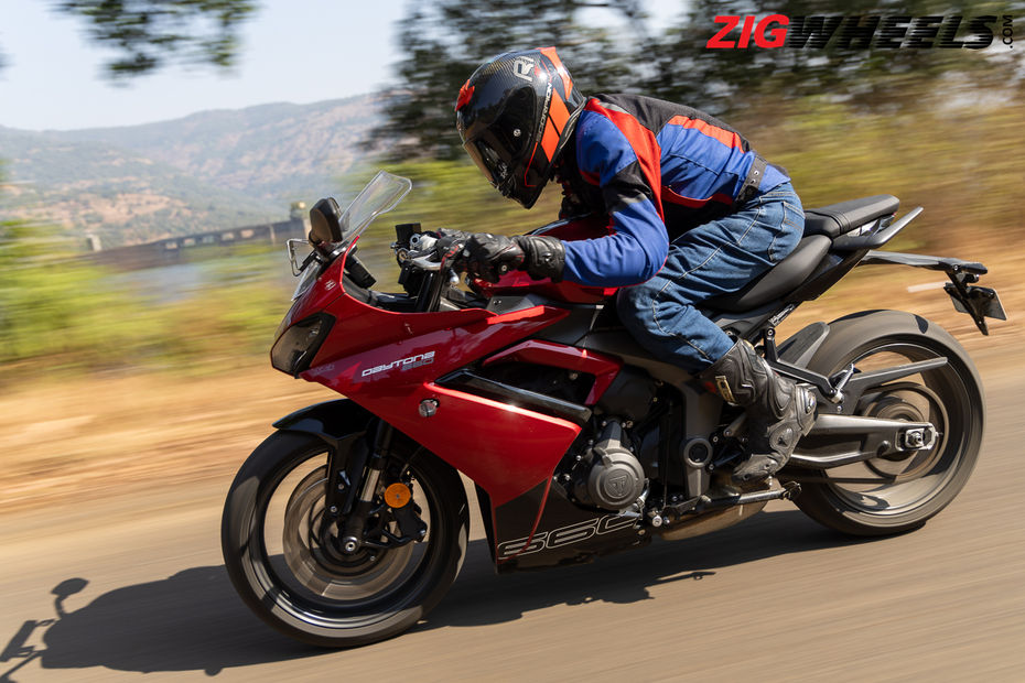 Triumph Daytona 660 Road Test Review gallery