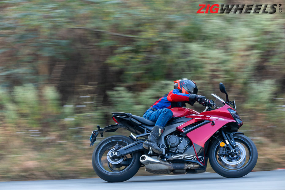 Triumph Daytona 660 Road Test Review showcase
