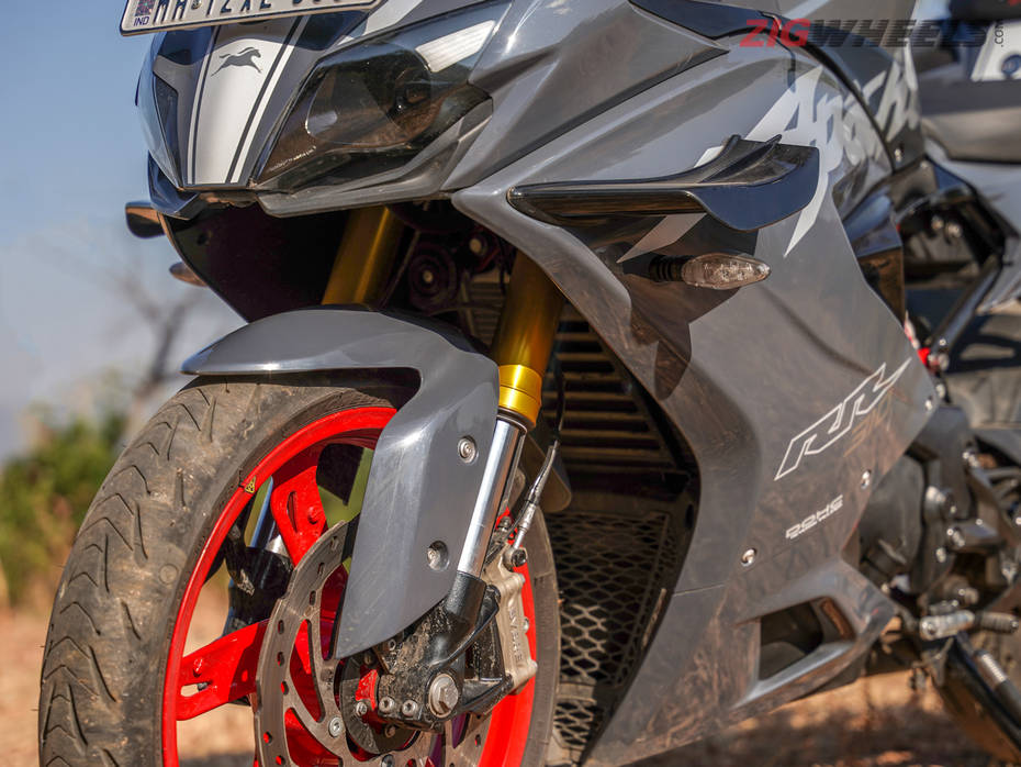 TVS Apache RR 310 Comfortable Suspension