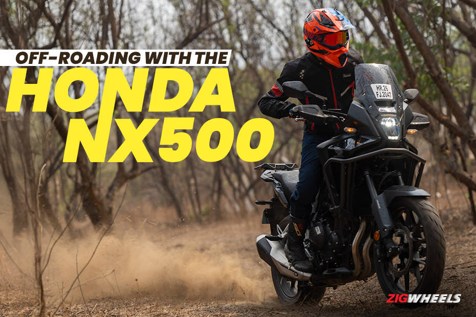 Honda NX500 Offroad Offroad riding experience