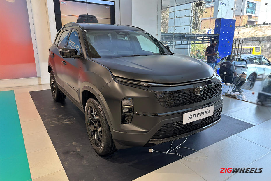 Take A Look At The Tata Safari Limited Stealth Edition’s 10 details