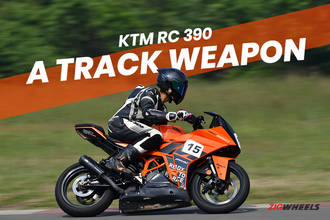 KTM RC 390: Ridden On A Racetrack