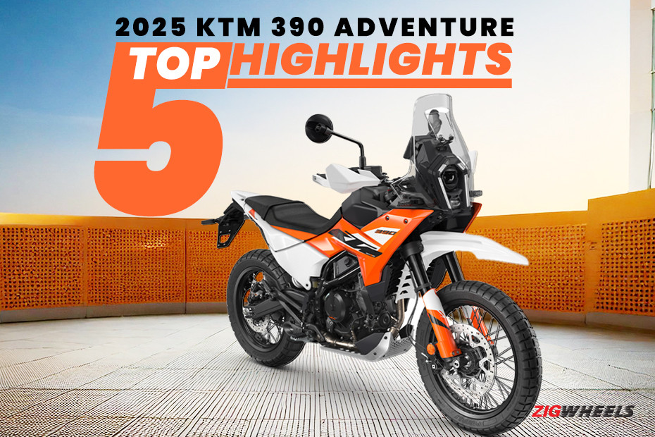 2025 KTM 390 Adventure: Top-5 Highlights - ZigWheels