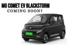 New MG Comet EV Likely To Join Blackstorm Lineup After Gloster And Astor