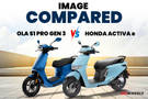 Ola S1 Pro Vs Honda Activa e: Image Comparison