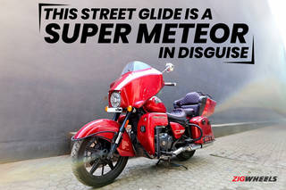This Royal Enfield Super Meteor 650 Is A Street Glide In Disguise This Royal Enfield Super Meteor 650 Is A Street Glide In Disguise