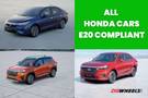 All Honda Cars In India Are E20 Compliant, Starting From 2009 Models To The Newest 2024 Amaze