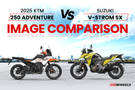 2025 KTM 250 Adventure Vs Suzuki V-Strom SX: Image Comparison